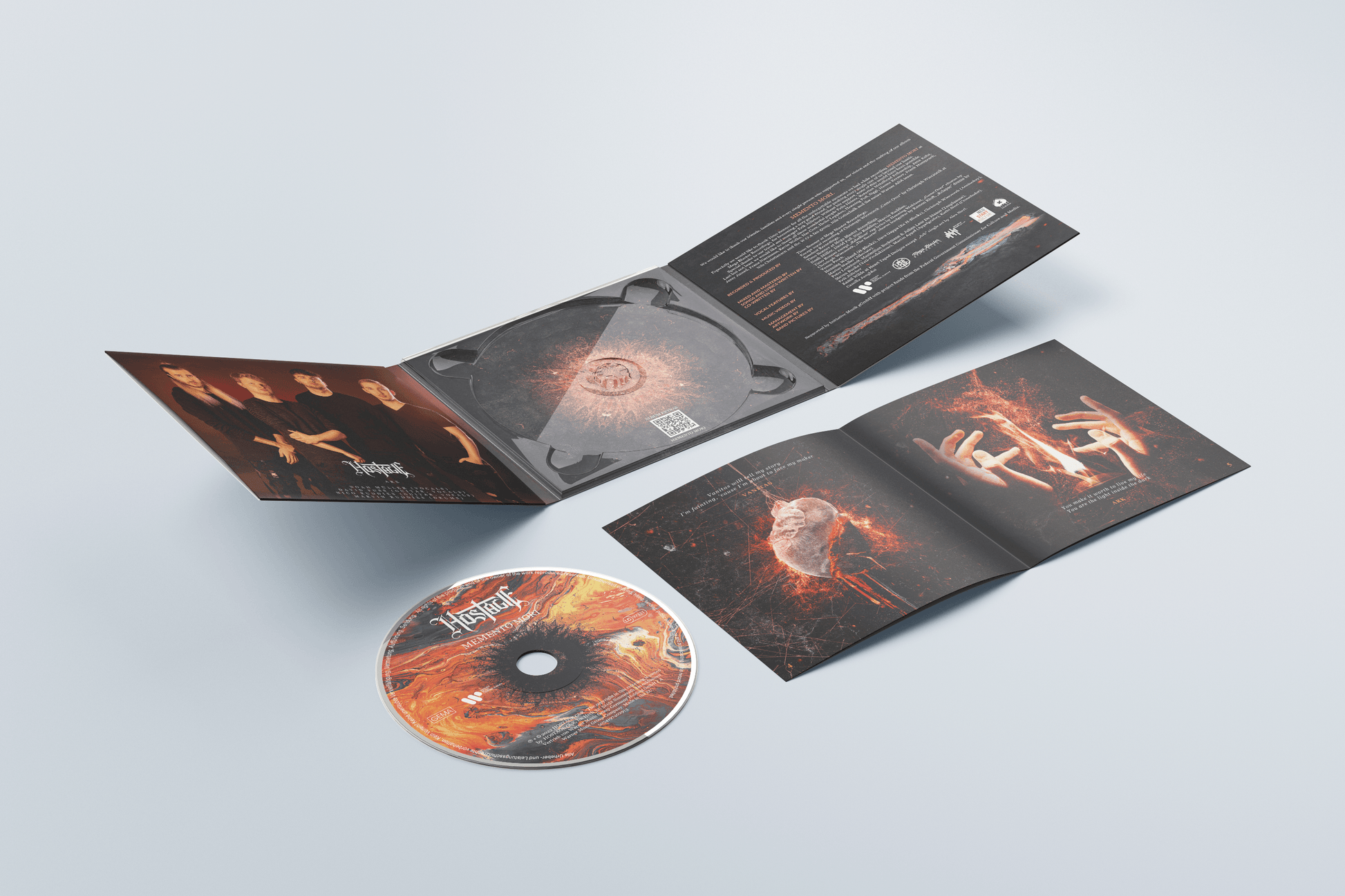 MEMENTO MORI CD DIGIPACK - HOSTAGE // Official Website