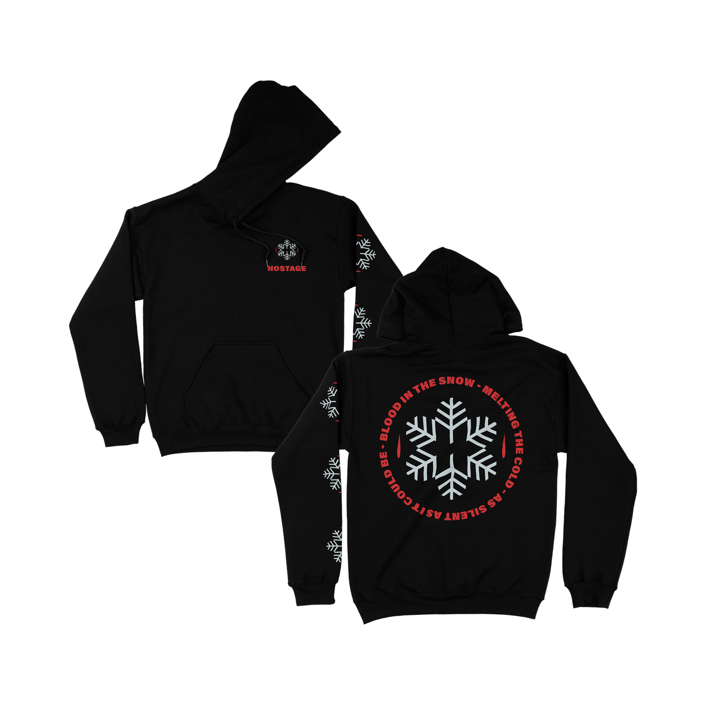 BLOOD IN THE SNOW HOODIE