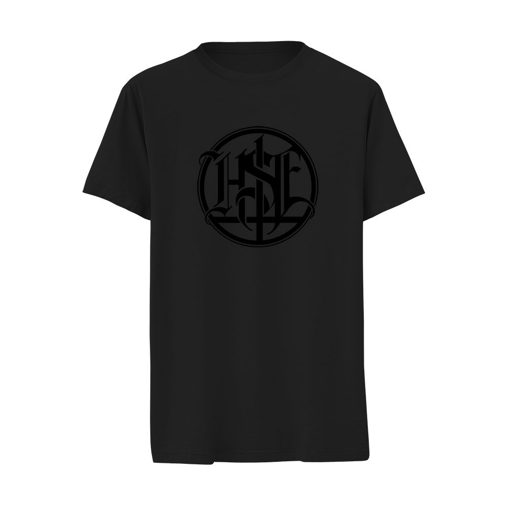 HOSTAGE Monogram Black T-Shirt Merchandise