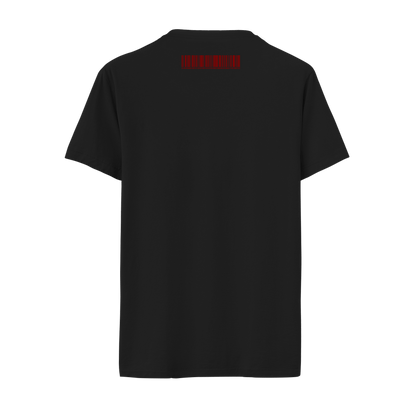 HOSTAGE Deathmetal Logo Black T-Shirt Merchandise back