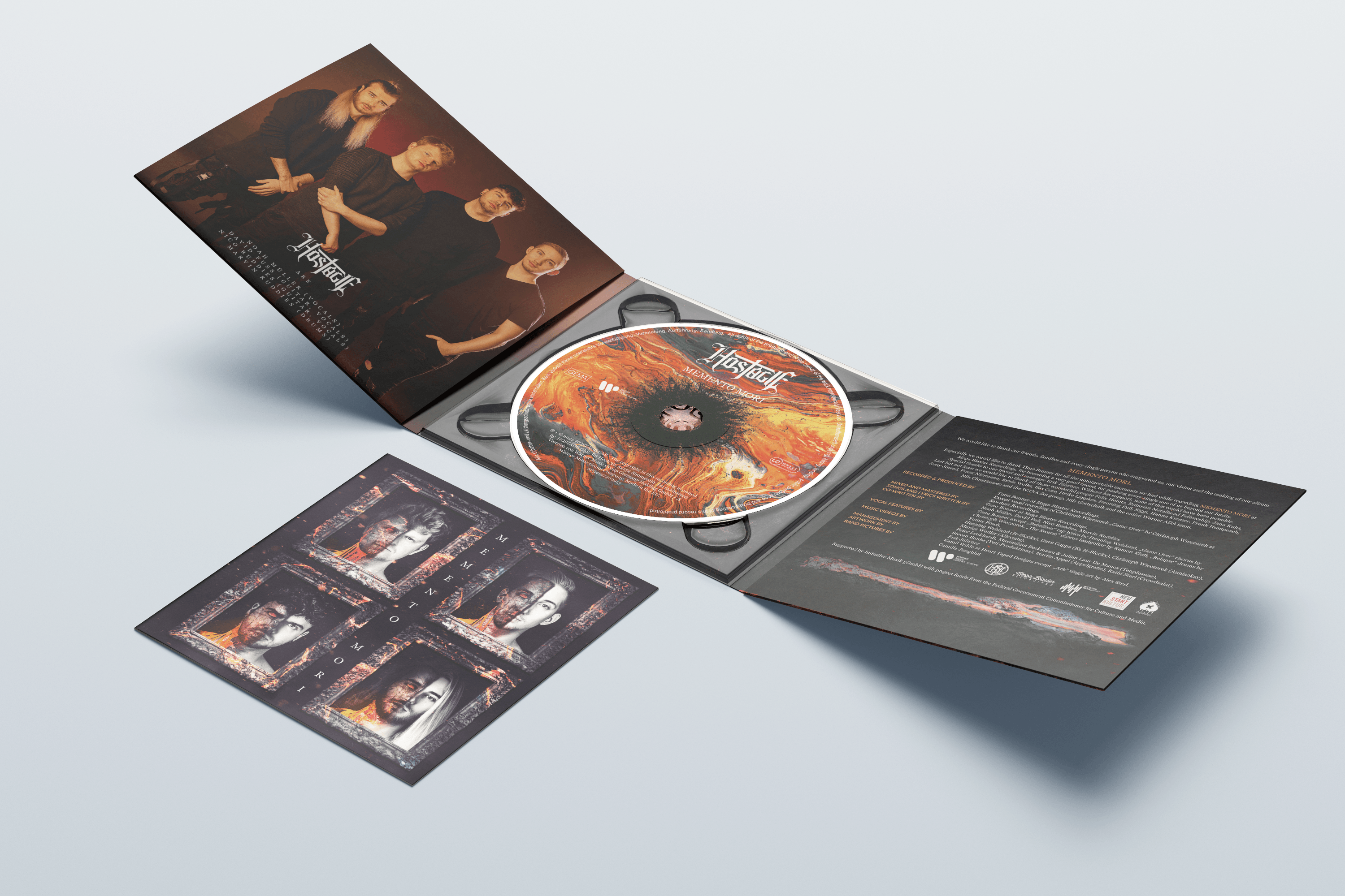 MEMENTO MORI CD DIGIPACK - HOSTAGE // Official Website