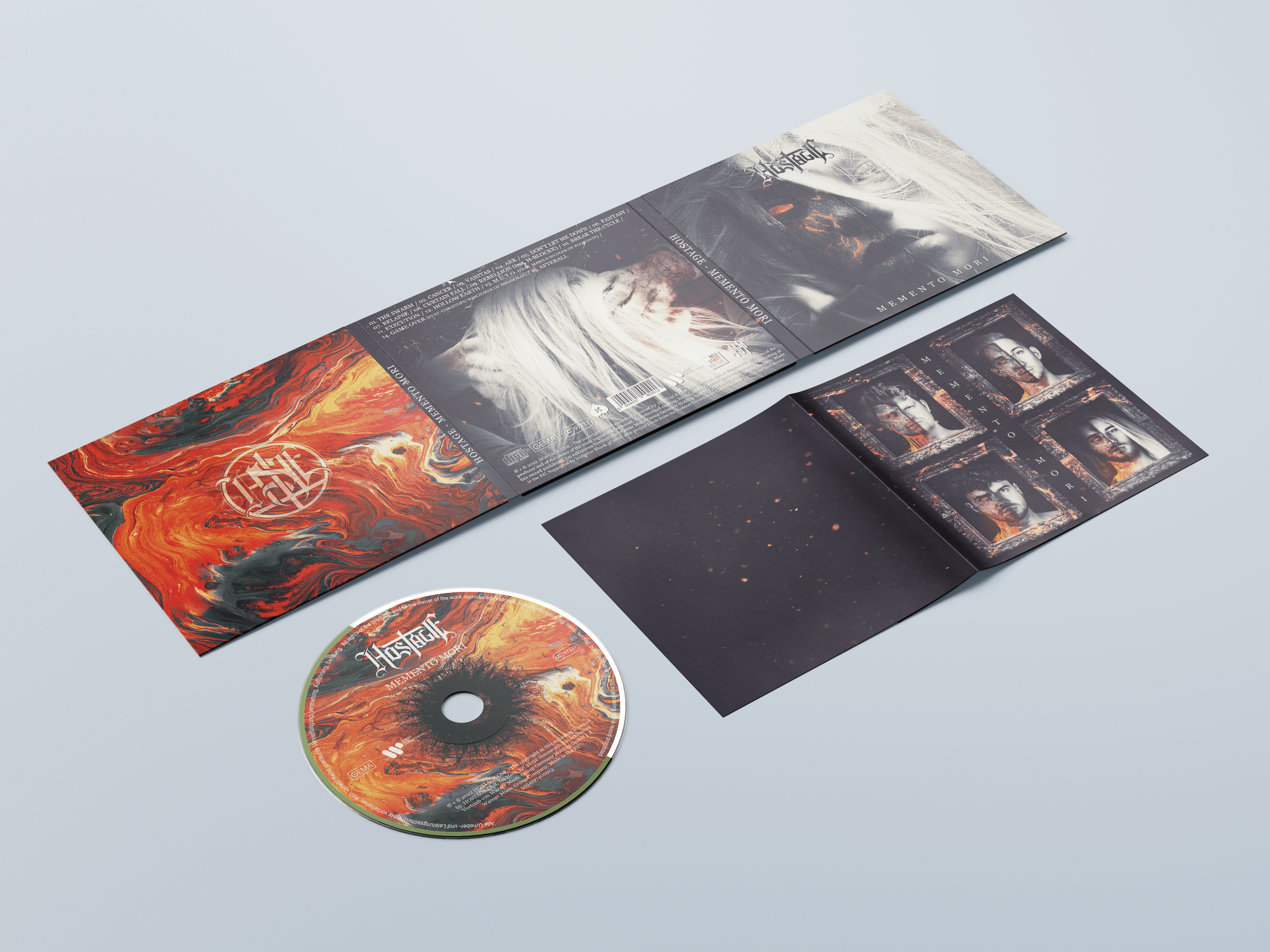 MEMENTO MORI CD DIGIPACK - HOSTAGE // Official Website