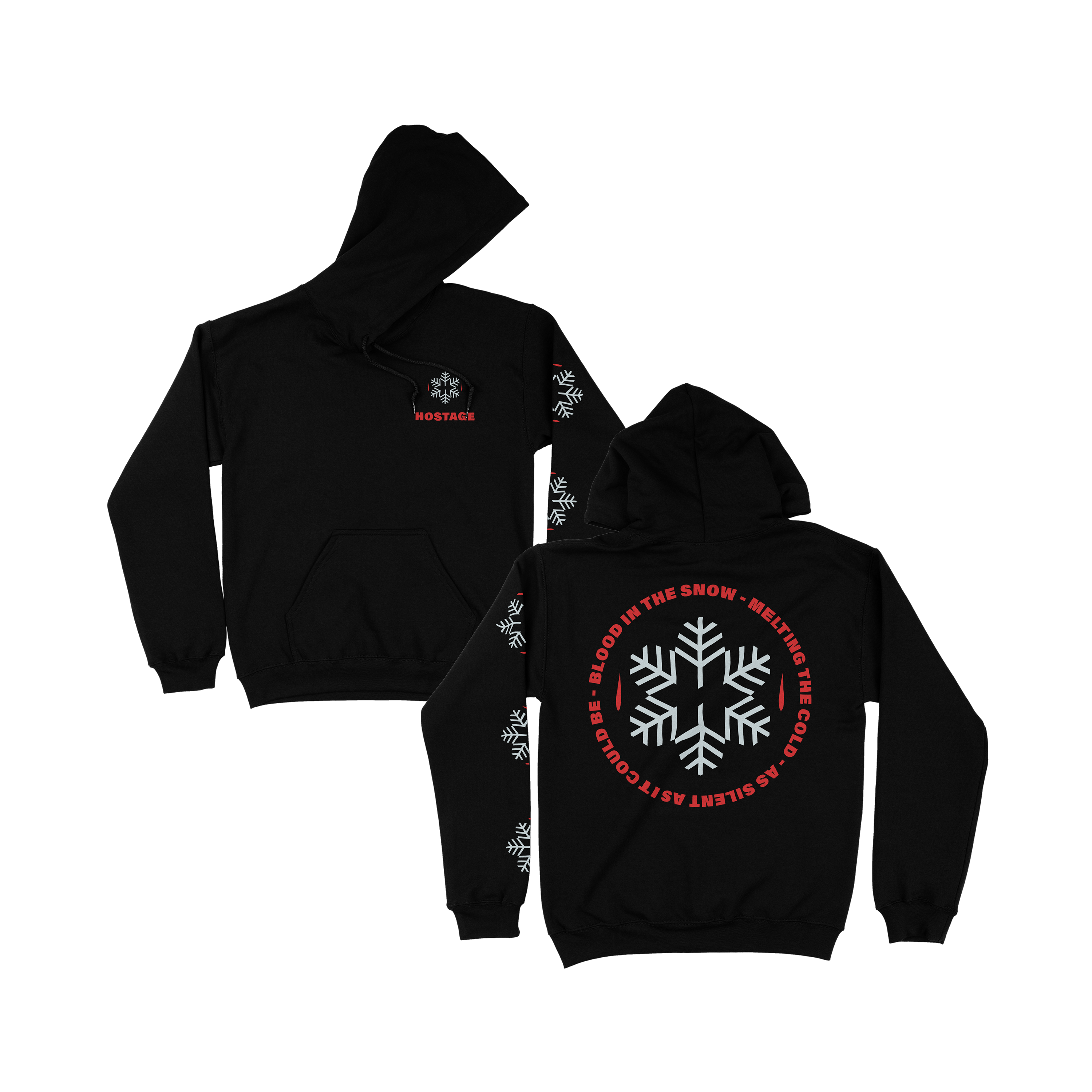 BLOOD IN THE SNOW HOODIE